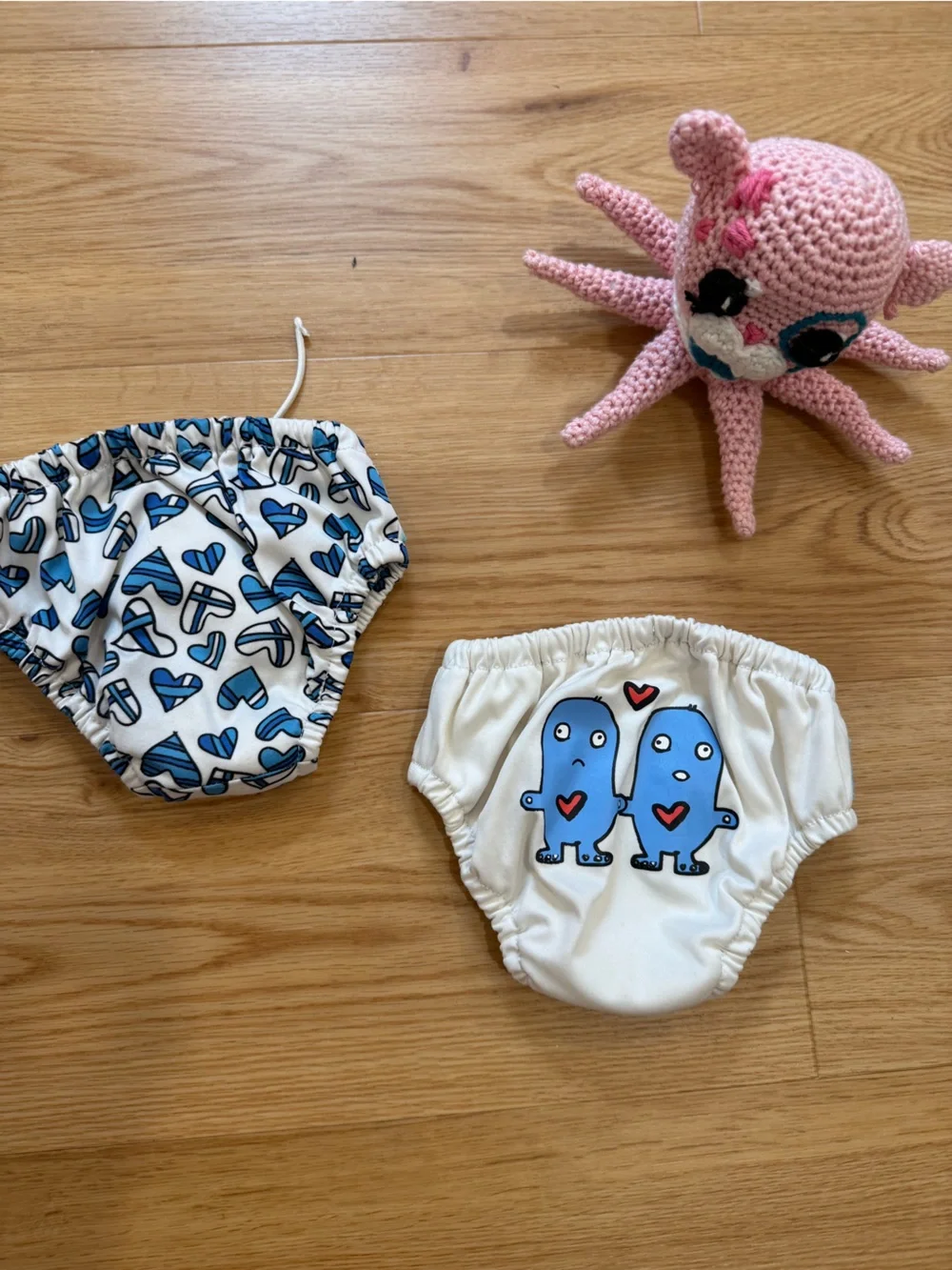 Kids Swim Diaper / Training Pants - Blue Character & Patterned Designs
